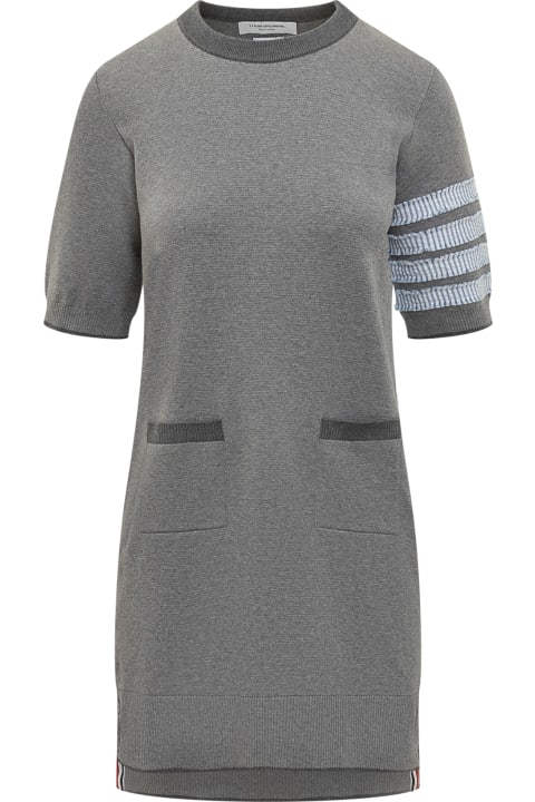 Thom Browne Dresses for Women Thom Browne Cotton Dress With 4bar Logo