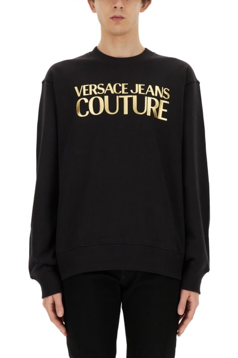 メンズ Versace Jeans Coutureのフリース＆ラウンジウェア Versace Jeans Couture Sweatshirt With Logo