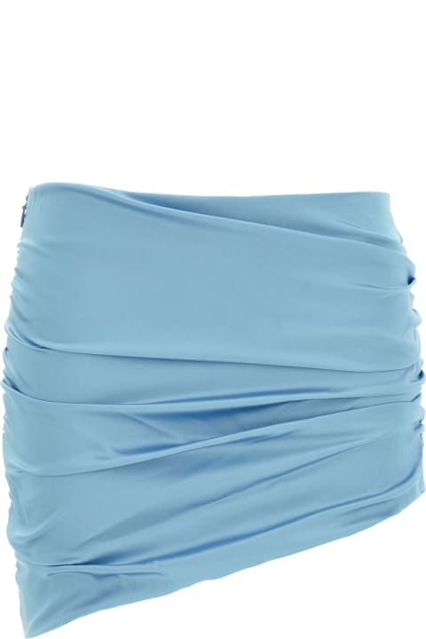 Homeware Alessandra Rich Satin Mini Skirt