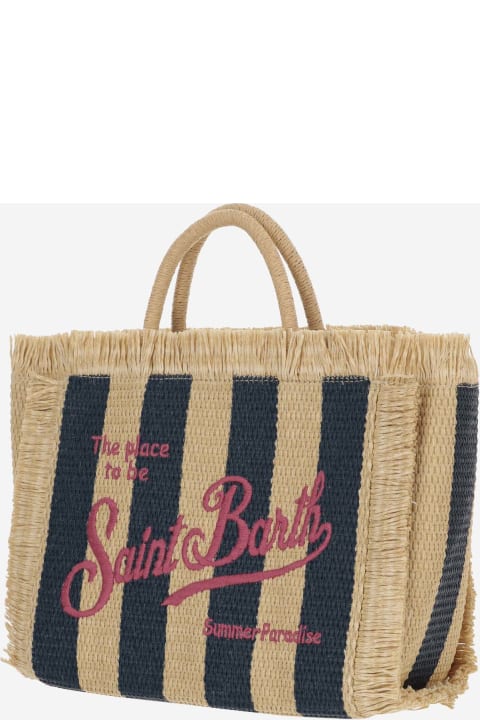 MC2 Saint Barth for Women MC2 Saint Barth Colette Tote Bag With Striped Pattern