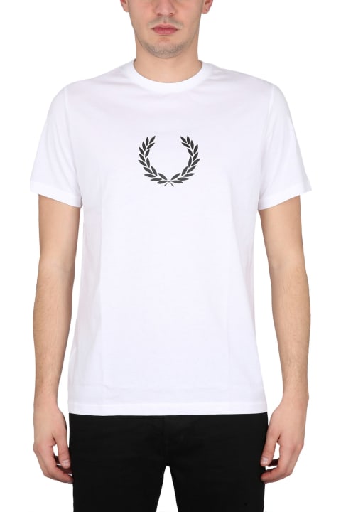 Fred Perry Topwear for Men Fred Perry Crewneck T-shirt
