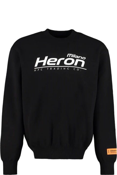 メンズ HERON PRESTONのニットウェア HERON PRESTON Logo Sweater