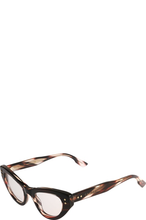 Fashion for Women Gucci Eyewear Cat-eye Logo Sided Glasses