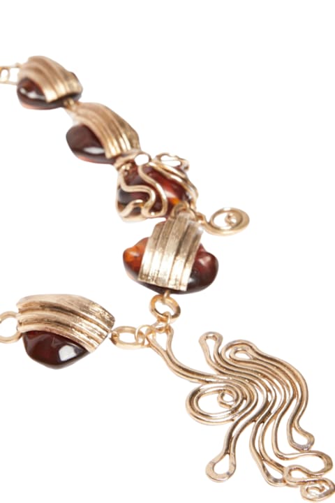 Weekend Max Mara Jewelry for Women Weekend Max Mara Yaqui Necklace In Metal And Resin