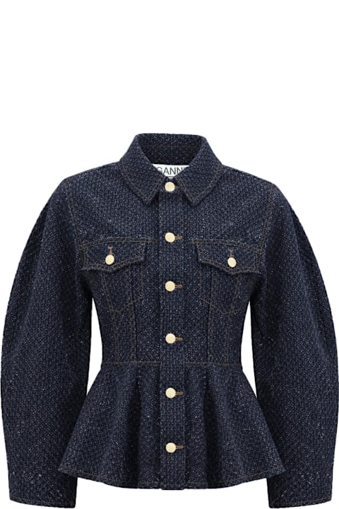 أدوات منزلية Ganni "peplum" Jacket
