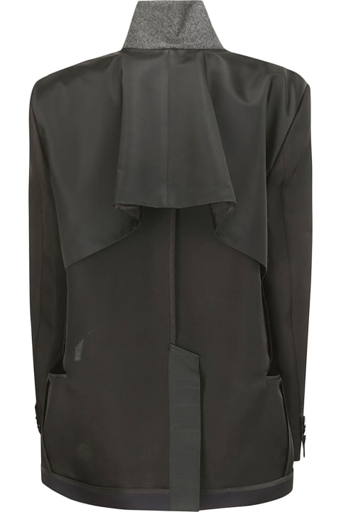 Sacai Coats & Jackets for Women Sacai Double-faced Silk Cotton Jacket