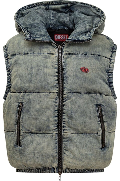 Diesel for Kids Diesel W-mons-sl Padded Vest Diesel