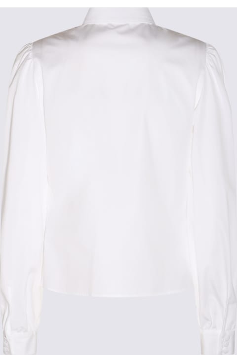 Etro for Women Etro White Cotton Embroidered Shirt
