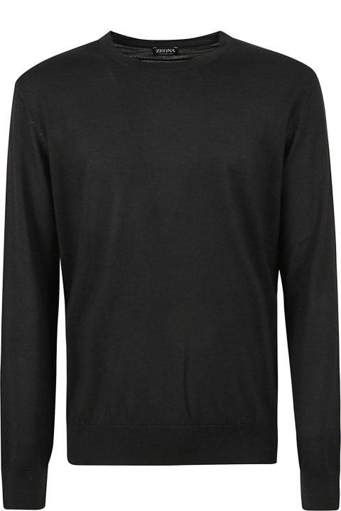Sweaters for Men Zegna Round Neck Jumper
