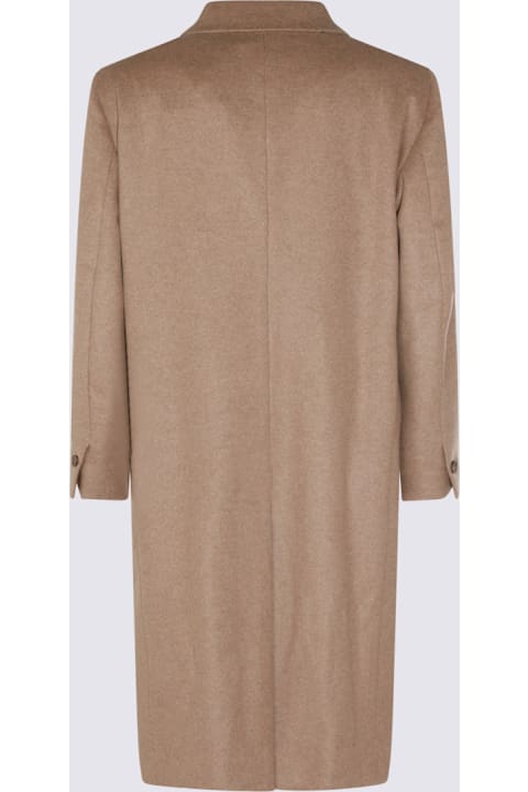 Hevò for Women Hevò Beige Cashmere Coat