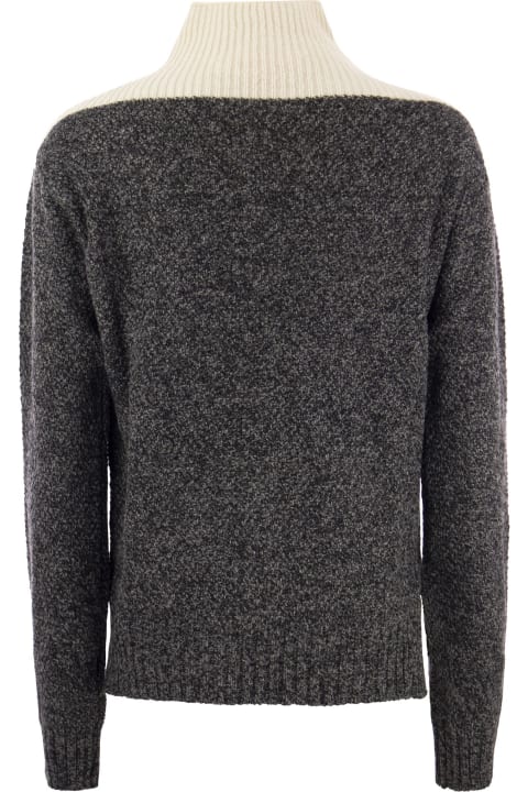 ウィメンズ新着アイテム Marni Turtleneck Sweater With Block Colour Processing
