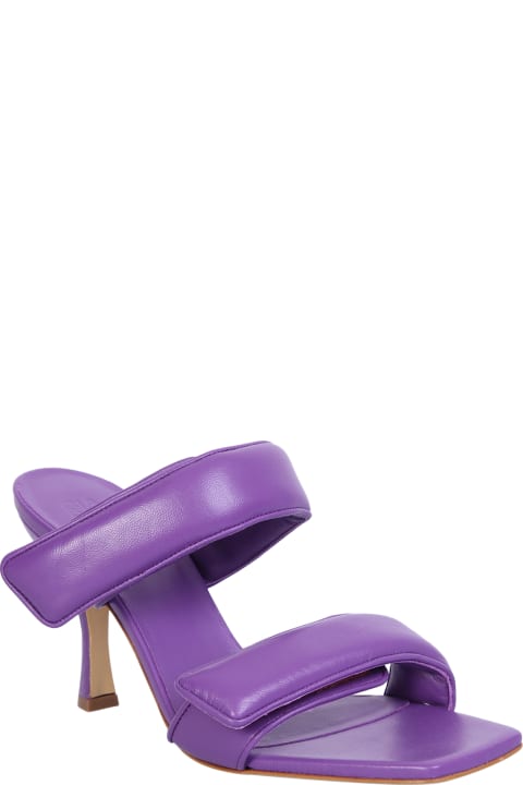 GIA BORGHINI Sandals for Women GIA BORGHINI High-heeled Straps Sandal Perni 03 Purple