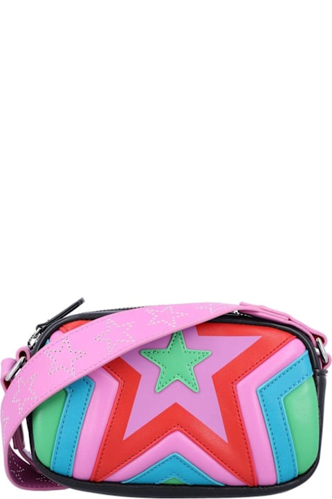 Stella McCartney for Kids Stella McCartney Star Patch Zipped Messenger Bag