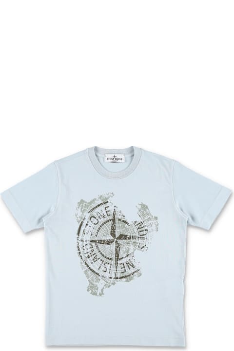أدوات منزلية Stone Island Junior Kid - Printed T-shirt