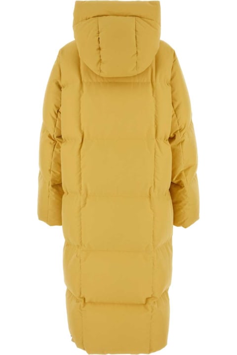 Jil Sander Coats & Jackets for Women Jil Sander Mustard Polyester Down Jacket