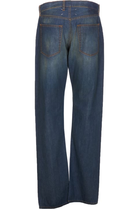 メンズ デニム Maison Margiela Americana Wash Turn-up Jeans