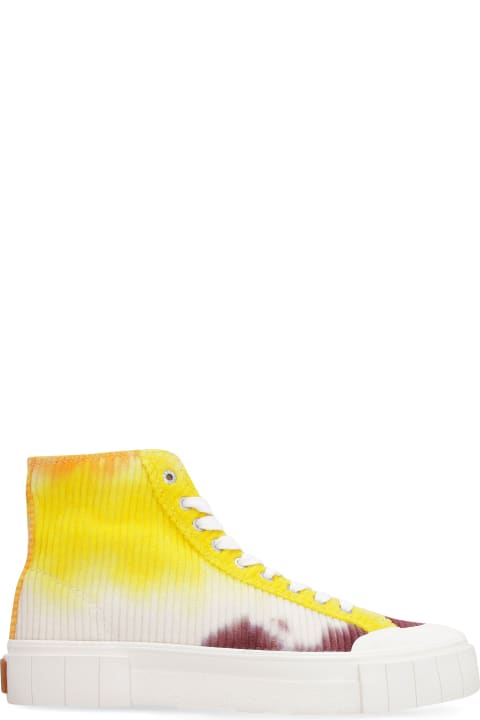 Palm Corduroy High-top Sneakers