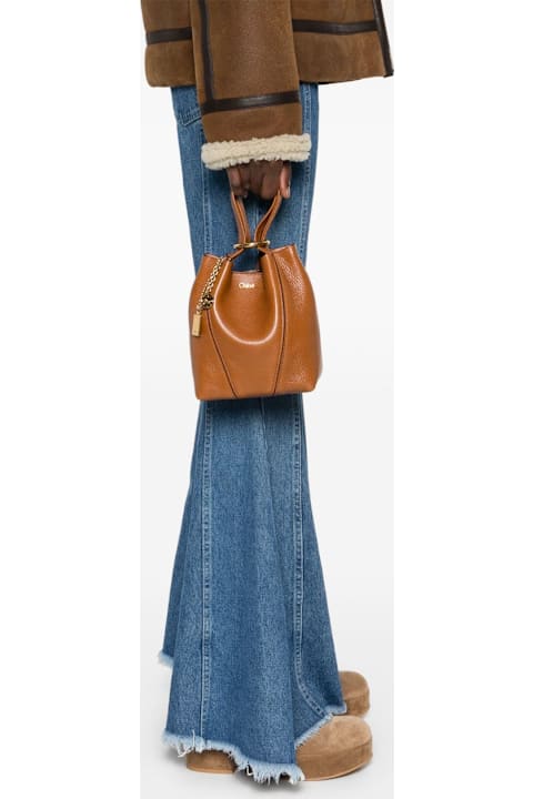 Homeware Chloé Chloé Spin Small Leather Tote