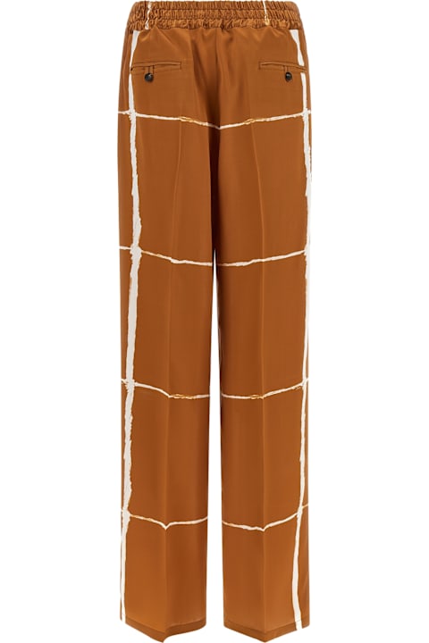 Kiton لـ Kids Kiton Silk Pants