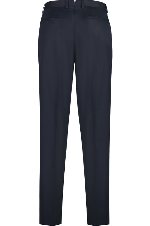 Pants for Men Zegna Stretch Cotton Chino Trousers