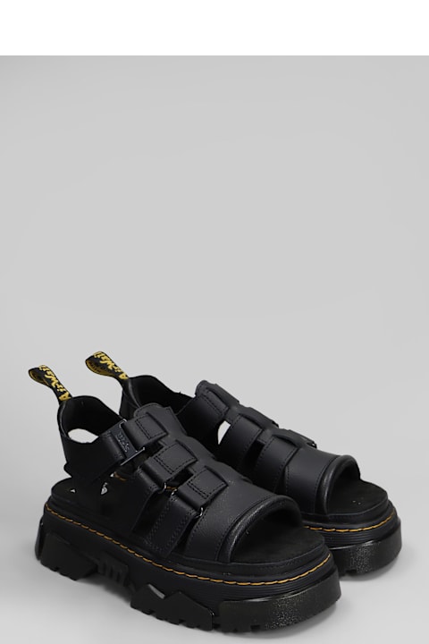 Dr. Martens Shoes for Women Dr. Martens Mattison 3s Sandals In Black Leather