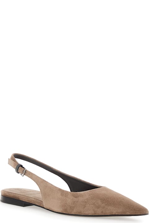 Brunello Cucinelli Pair Of Ballet Flats