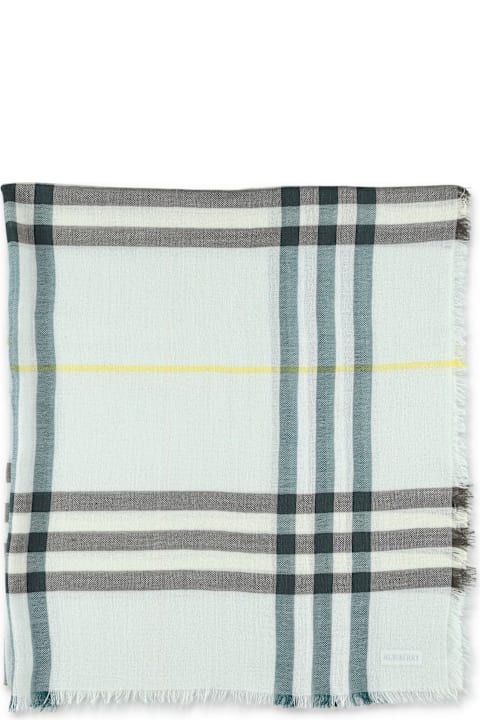 Homeware Burberry London Check Wool Scarf