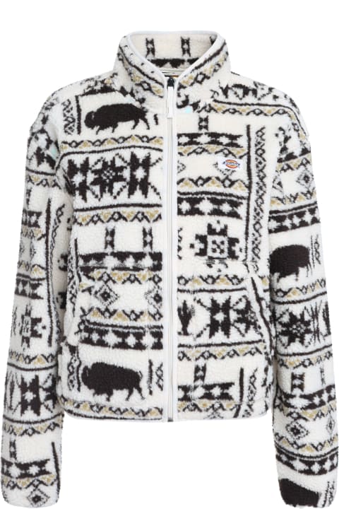 Dickies Coats & Jackets for Women Dickies Hays Stand-up Collar Fleece Sweatshirt