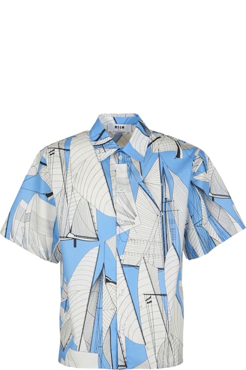 Homeware MSGM Printed Buttoned Shirt