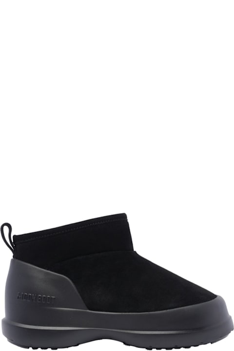 Homeware Moon Boot Luna Logo Debossed Slip-on Boots