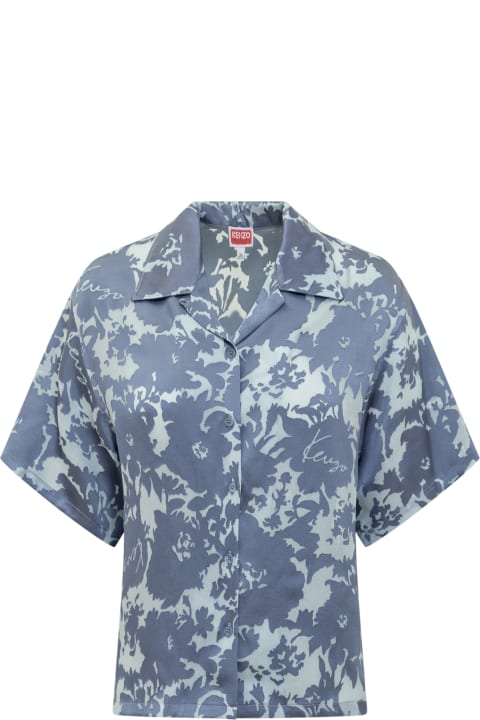 Kenzo for Women Kenzo Shirt With Flower Camo Pattern