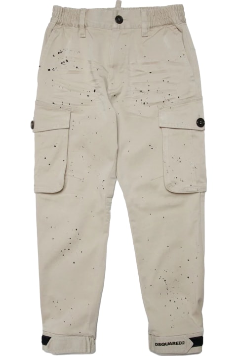 Bottoms for Boys Dsquared2 Pants With Print
