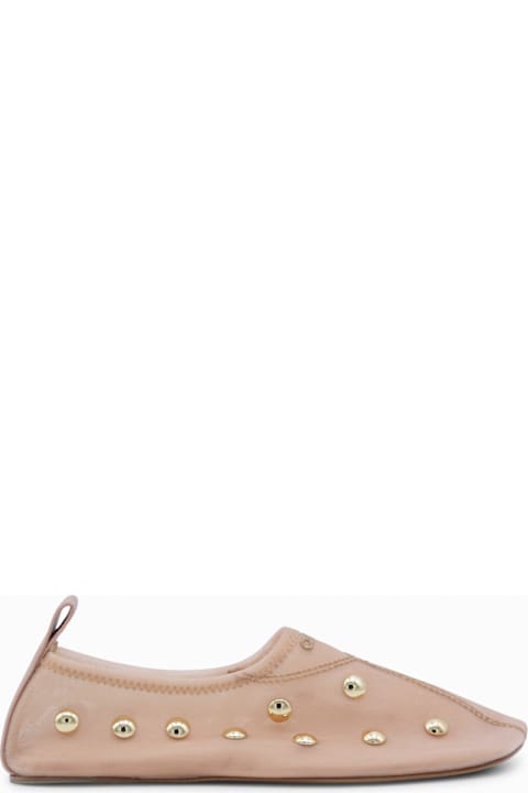 Chloé Beige Rita Flats