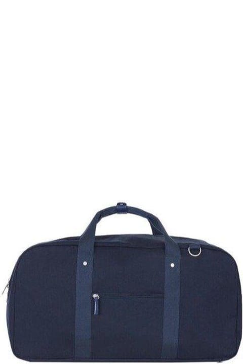 Luggage for Men Barbour Logo Printed Duffle Bag