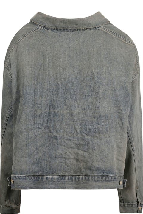 ウィメンズ Balenciagaのコート＆ジャケット Balenciaga Denim Buttoned Jacket