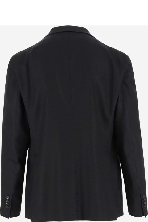 Tagliatore for Men Tagliatore Stretch Wool Single-breasted Jacket