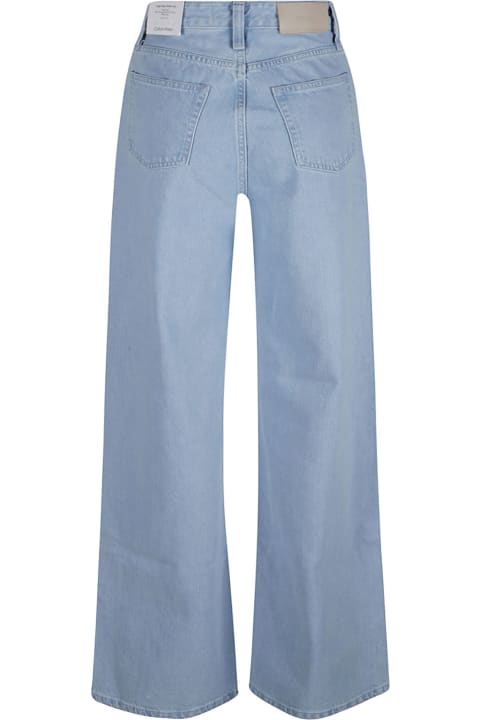 Jeans for Women Calvin Klein High Rish Wide Jeans