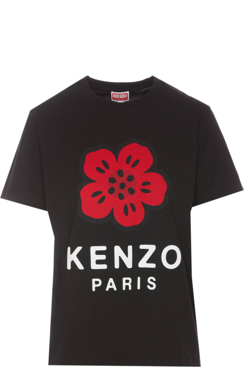 آخر صيحات الموضة من السيدات Kenzo Boke Flower T-shirt Kenzo