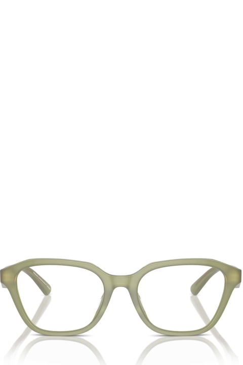 Emporio Armani Eyewear for Women Emporio Armani Ea3235u Shiny Opaline Green Glasses
