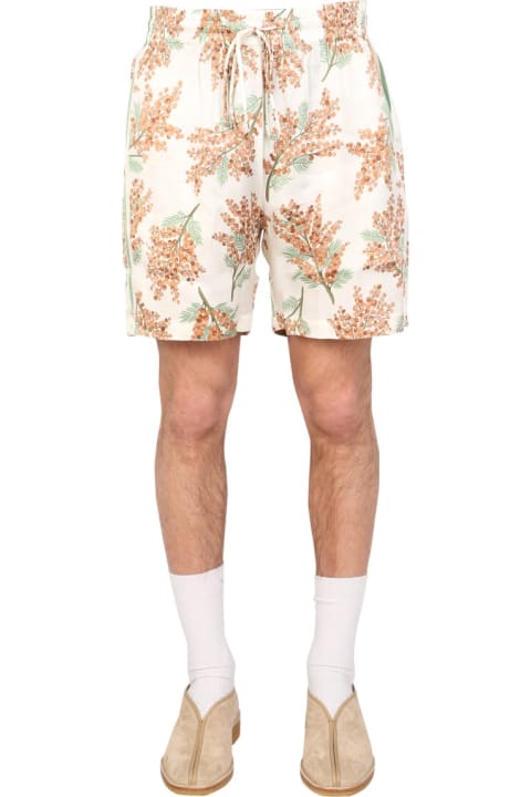 Mouty Pants for Men Mouty Bermuda Floral Print Shorts