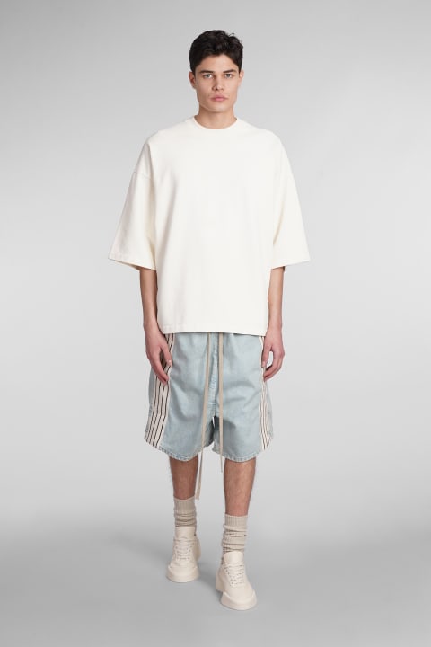Pants for Men Fear of God Shorts In Cyan Cotton