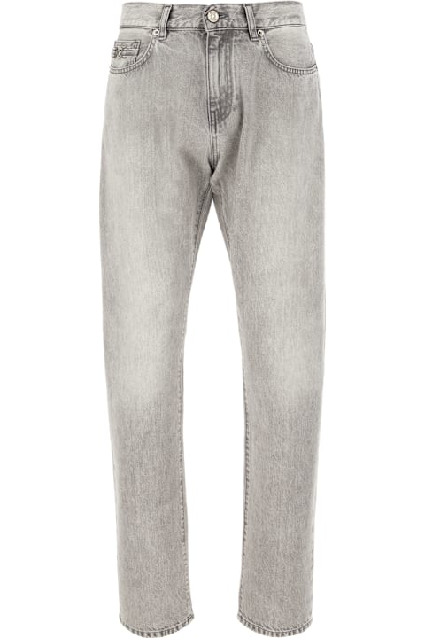 Versace for Men Versace Grey Denim Jeans