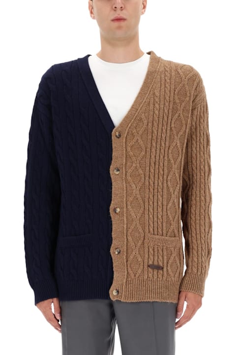 Moschino for Kids Moschino Bicolor Caridigan