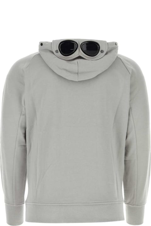 Fleeces & Tracksuits for Men C.P. Company Grey Cotton Sweatshirt