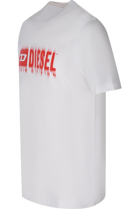 Diesel Topwear for Men Diesel T-adjust-q7 Logo Printed T-shirt