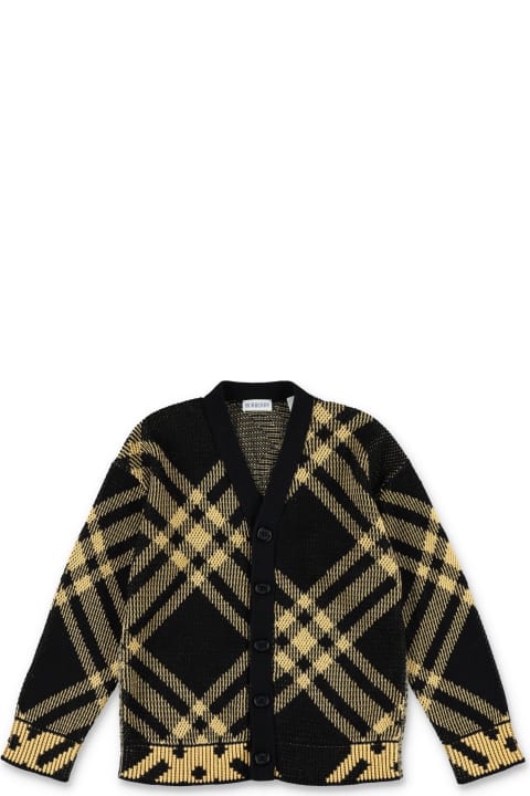 Topwear for Boys Burberry Kid - Kb5 Baile Cardigan