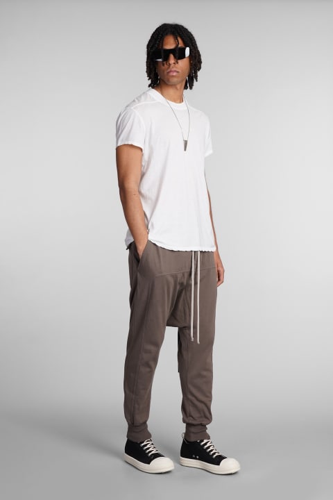 Fashion for Men DRKSHDW Prisoner Drawstring Pants In Brown Cotton