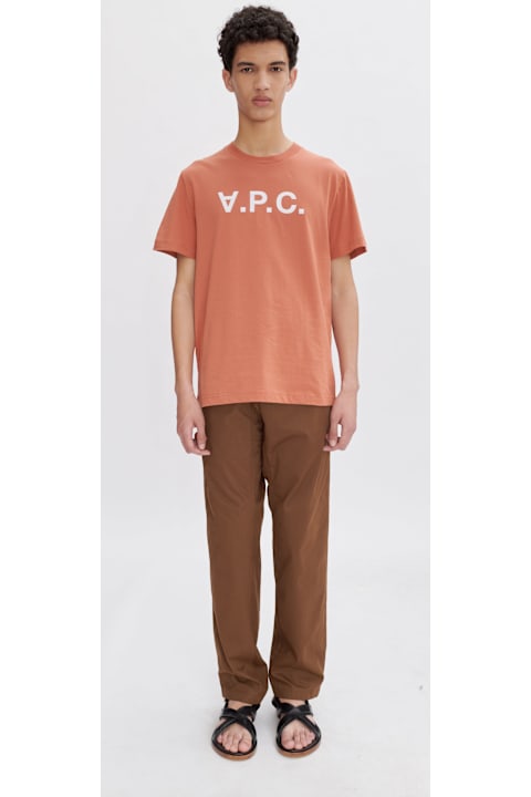 الملابس لـ القسم الرجالي A.P.C. T-shirt Standard Grand Vpc