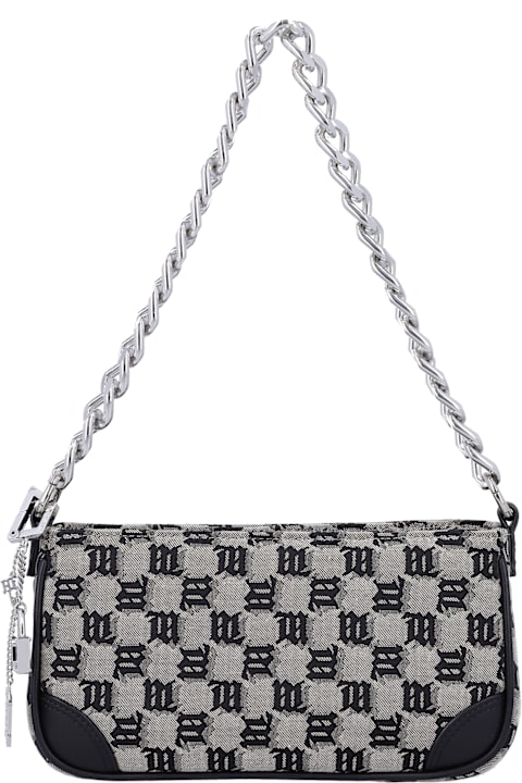 Shoulder Bags for Women MISBHV Monogram Chain Babe Bag