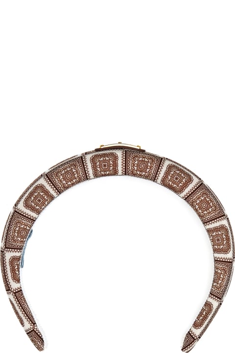 Gifts For Her for Women Prada Printed Twill Headband
